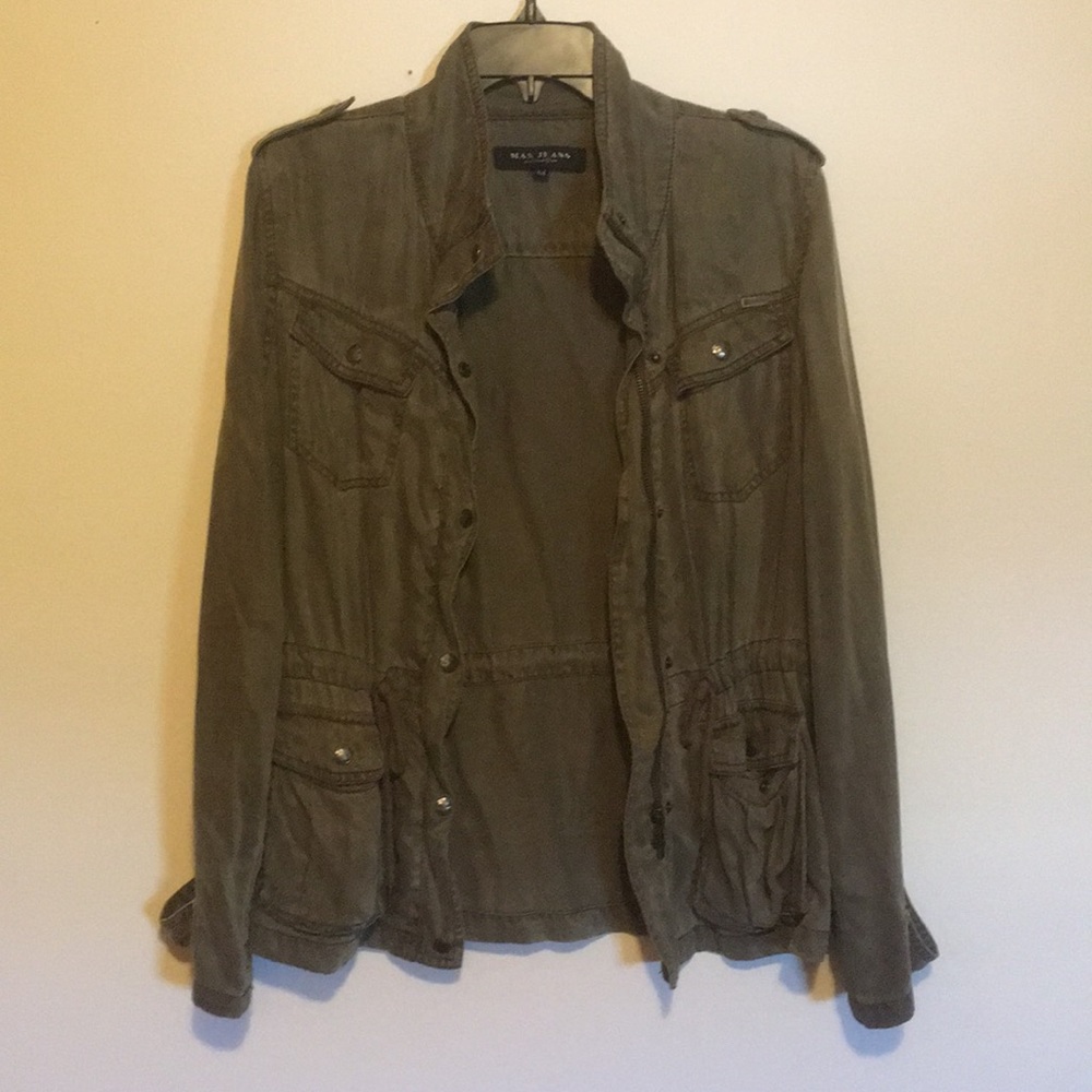 Max Jeans green utility jacket